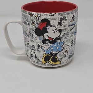 Disney Minnie Mouse Comic Mug - Red and White